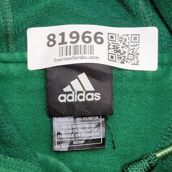 Adidas Milwaukee-Bucks Hoodie Small 21x25 Green - Picture 6 of 16